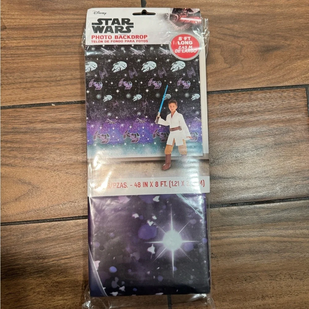 Star Wars Party Photo Backdrop 2Pc 48